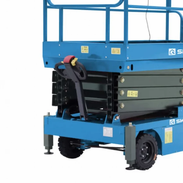 Подъемник самоходный ножничный ведомый (с электроприводной ручкой) SPF1105