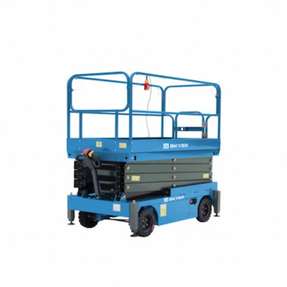 Подъемник самоходный ножничный ведомый (с электроприводной ручкой) SPF1105