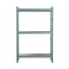 Стеллаж SGR-V 2500х1800х1000 3 яруса (рамы, балки, настил - цинк) ОС