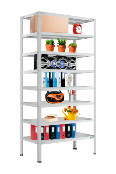 Стеллаж Титан МС-500 500х1000х300 мм 8 полок