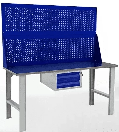 Верстак с двумя экранами производственный WT180.F1/F1.120