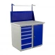 Верстак с экраном и ящиками модульный WT100.WD5/WD1.011