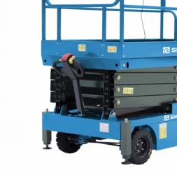 Подъемник самоходный ножничный ведомый (с электроприводной ручкой) SPF1305