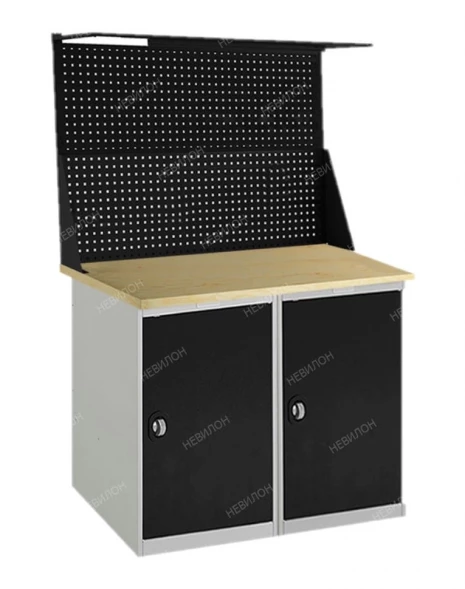 Верстак мини с перфопанелью усиленный W 120.PТ1.Т1.021