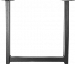 Основание стола обеденного Лофт 710х500 (металлокаркас с покрытием)