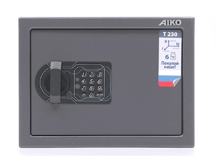 Сейф Aiko T-230 EL 230x310x250 мм