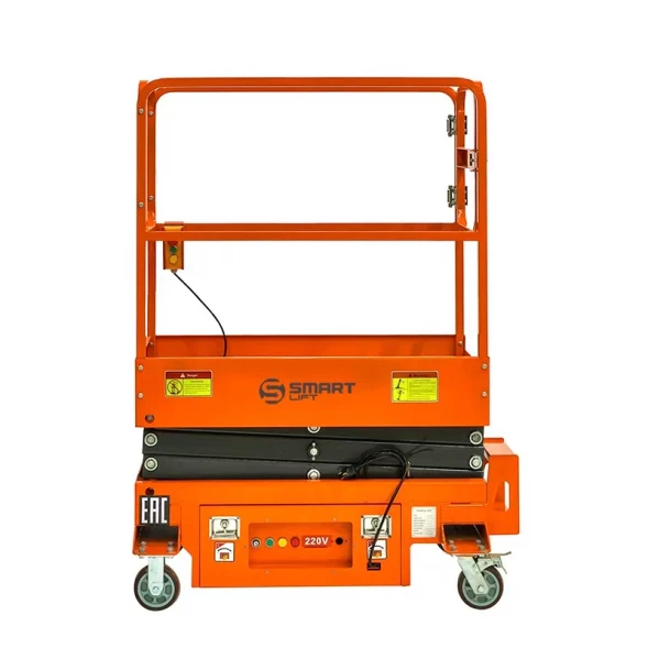 Подъемник ножничный несамоходный SJY-0.3-3 (220В; 300 кг; 3 м) SMARTLIFT (SMART)