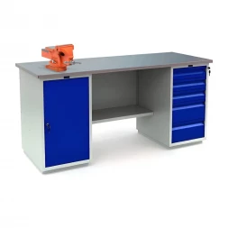 Верстак с тисками WT180.WD1/WD5.000