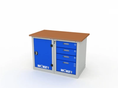 Верстак двухтумбовый WOKER PRO 2104.F30.1200