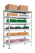 Стеллаж МС-Т 2500х1551х784 мм 6 ярусов (настил фанера)