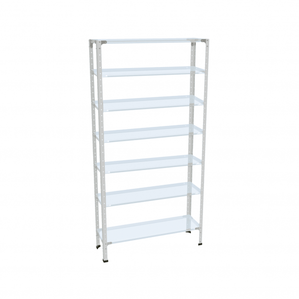 Стеллаж СТ-012 2500х700х300 с 7 полками до 140 кг