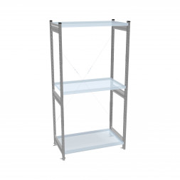 Стеллаж СТ-031 цинк 2067х1000х400 3 полки до 200 кг