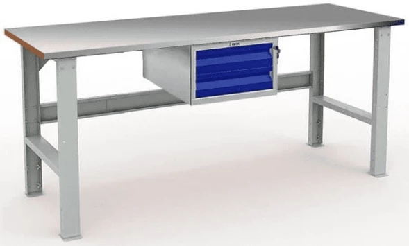 Верстак большой с подвесным ящиком гаражный WTS200.F2/F2.100