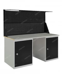 Верстак с полками и освещением для станка WTH 160.PТ1.Т1.021