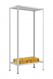 Стеллаж МС-900 2500х1000х400 мм 2 полки