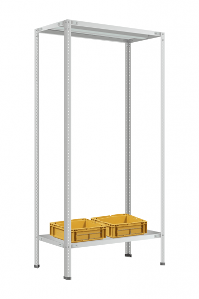 Стеллаж МС-900 2500х1000х400 мм 2 полки