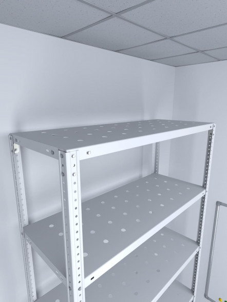 Стеллаж ТС Лайт перф. 3000х1000х800 7 полок