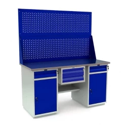 Верстак металлический для квартиры Практик WT160.WD2/WD2.120