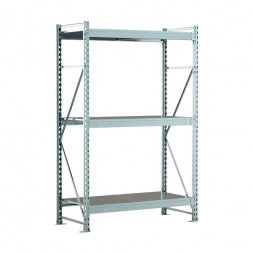 Стеллаж SGR-V 2500х1500х600 3 яруса (рамы, балки, настил - цинк) ОС