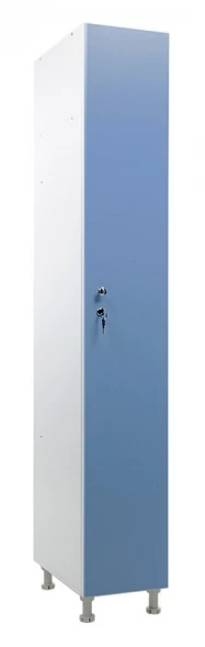 Шкаф для раздевалок WL 11-30 голубой/белый