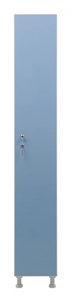 Шкаф для раздевалок WL 11-30 голубой/белый