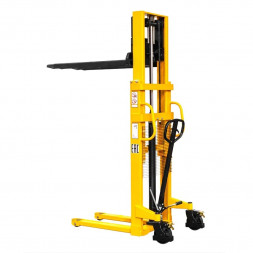 Ручной гидравлический штабелер SDJ 1020 1000 кг; 2 м; фиксированные вилы SMARTLIFT SMART