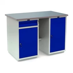 Верстак металлический комбинированный WT120.WD2/WD1.000