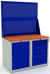 Верстак комбинированный усиленный W120.WS1/WS6.020