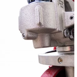 Тележка гидравлическая AC25 (грузоподъемность 2500 кг, колеса резина, вилы 1150x550 мм)