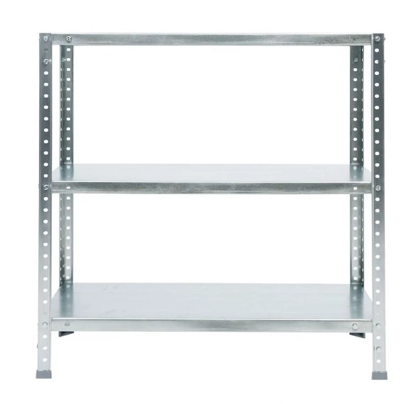 Стеллаж ES 75KD/75x30/3 (750х750х300 мм с 3 полками) оцинк