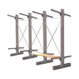 Стеллаж консольный двухсторонний КЛр 2500х4768х1700 (800) 2 яруса