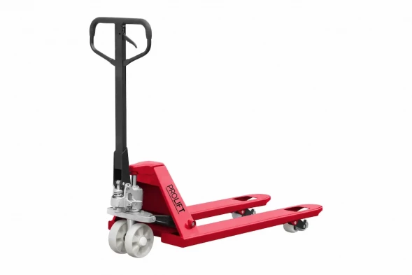 Тележка гидравлическая AC25 (грузоподъемность 2500 кг, колеса нейлон, вилы 1150x550 мм)