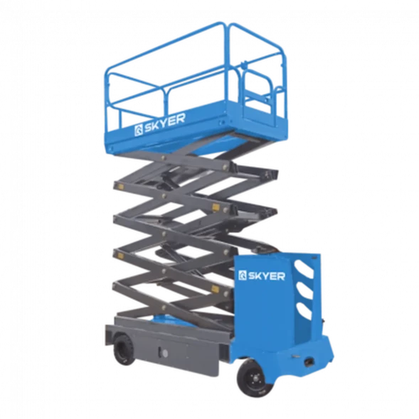 Подъемник самоходный ножничный с кабиной SKYER NPF1403