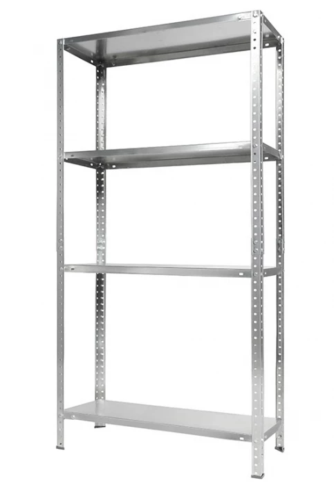 Стеллаж ES 150KD/75x30/4 (1450х750х300 мм с 4 полками) оцинк