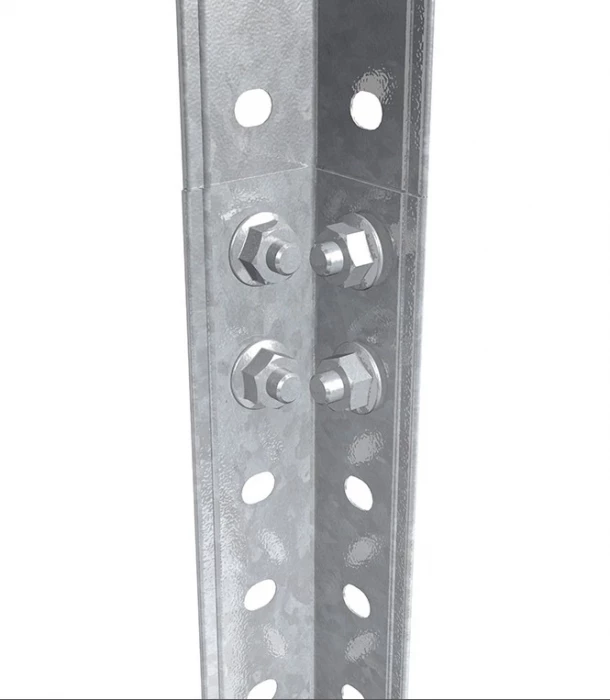 Стеллаж ES 150KD/75x30/4 1450х750х300 мм с 4 полками оцинк