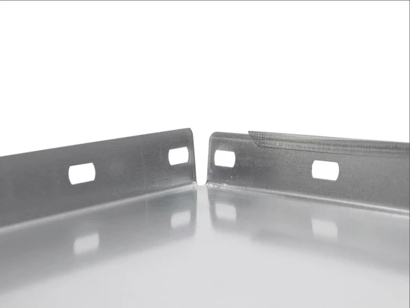 Стеллаж ES 150KD/75x30/4 (1450х750х300 мм с 4 полками) оцинк