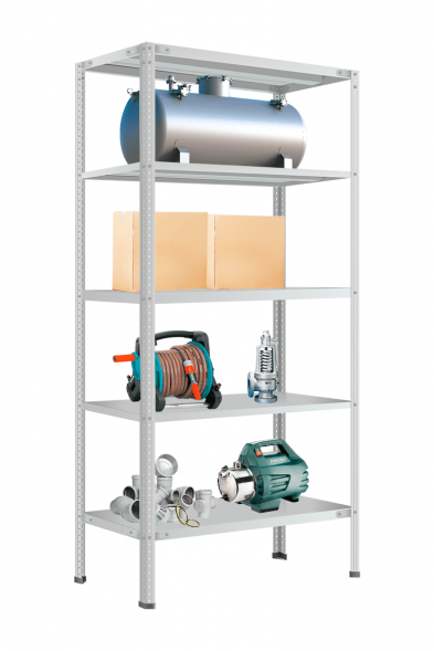 Стеллаж МС-900 3000х1000х300 мм 5 полок