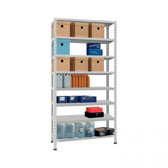 Стеллаж СТ-012 1800х1000х400 с 8 цинк полками до 250 кг