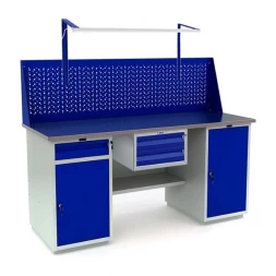 Верстак стационарный с подвесным ящиком WT180.WD2/WD1.111
