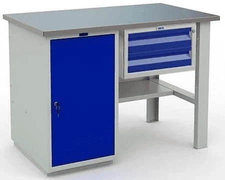 Верстак с полками и ящиками WT120.WD1/F1.100