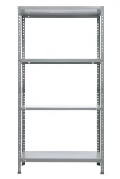Стеллаж ES 150KD/75x30/4 1450х750х300 мм с 4 полками серый