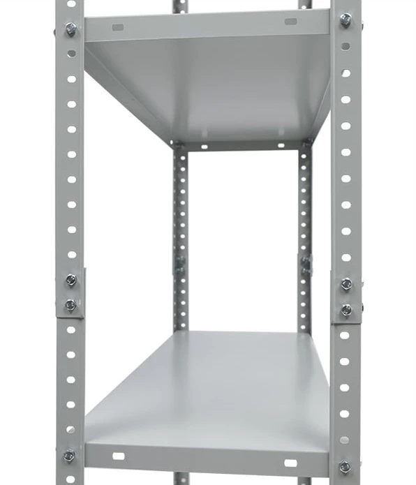 Стеллаж ES 150KD/75x30/4 1450х750х300 мм с 4 полками серый