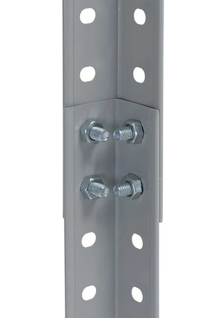 Стеллаж ES 150KD/75x30/4 (1450х750х300 мм с 4 полками) серый