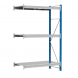 Стеллаж SGR-V 350 кг 2000х1500х600 3 яруса (рамы RAL 5015 / настил цинк) ДС