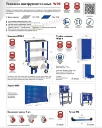 Инструментальная тележка Практик WDS-0 S30299025046