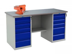 Верстак с тисками WT160.WD5/WD5.000