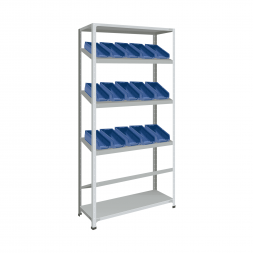 Стеллаж СТ-012 2000х1000х500 с 4 наклонными полками