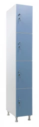 Шкаф для раздевалок WL 14-30 голубой/белый S35599645338