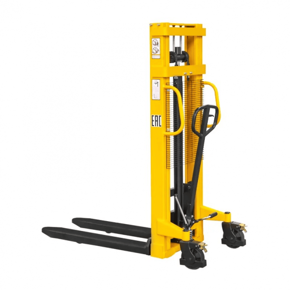 Ручной гидравлический штабелер SDJ 1025 (1000 кг; 2,5 м; фиксированные вилы) SMARTLIFT (SMART)