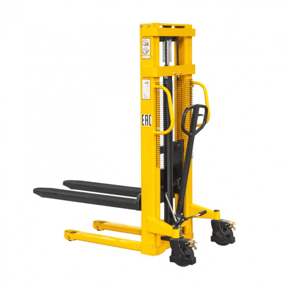 Ручной гидравлический штабелер SDJ 1025 (1000 кг; 2,5 м; фиксированные вилы) SMARTLIFT (SMART)